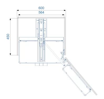 Buy Tandem Pull Out Pantry Storage Online | Manufacturing Production Services | Qetaat.com